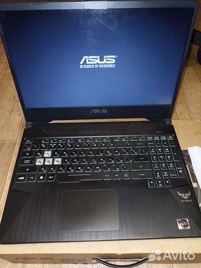 Мощный игровой ноутбук asus tuf gaming fx 505d