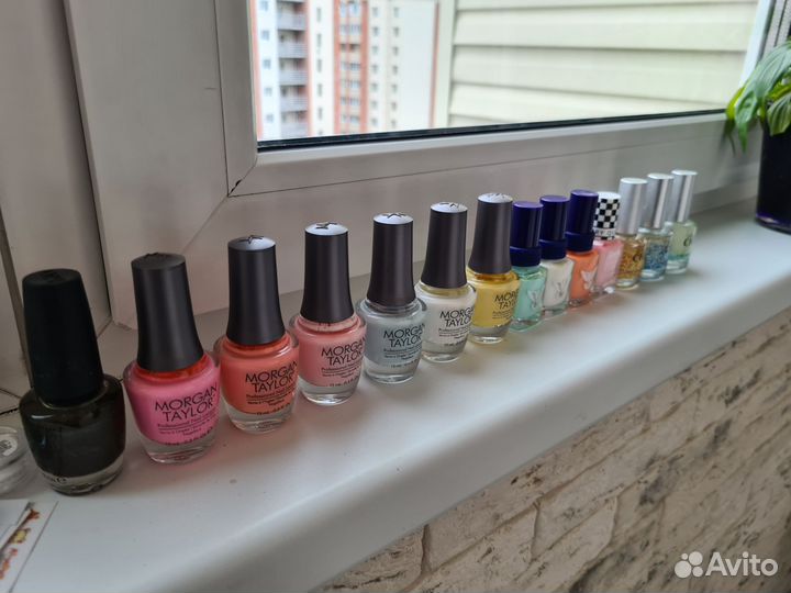 Лак д/ногтей Morgan taylor, OPI Christina Fitzgera