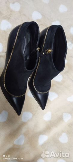 Ботильоны замша Louis Vuitton 38р