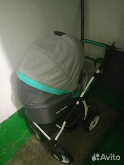 Коляска 2 в 1 бу