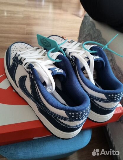 Nike Dunk Low industrial blue Оригинал (Poizon )