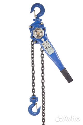Таль ручная рычажная трр-тршср 1,5т, 12м (тип HSH)