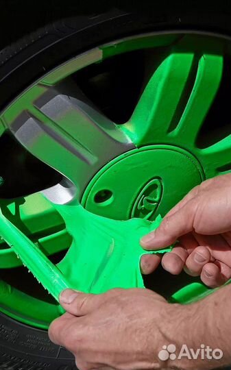 Жидкая резина разных цветов