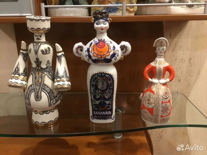 Фарфоровые штофы СССР