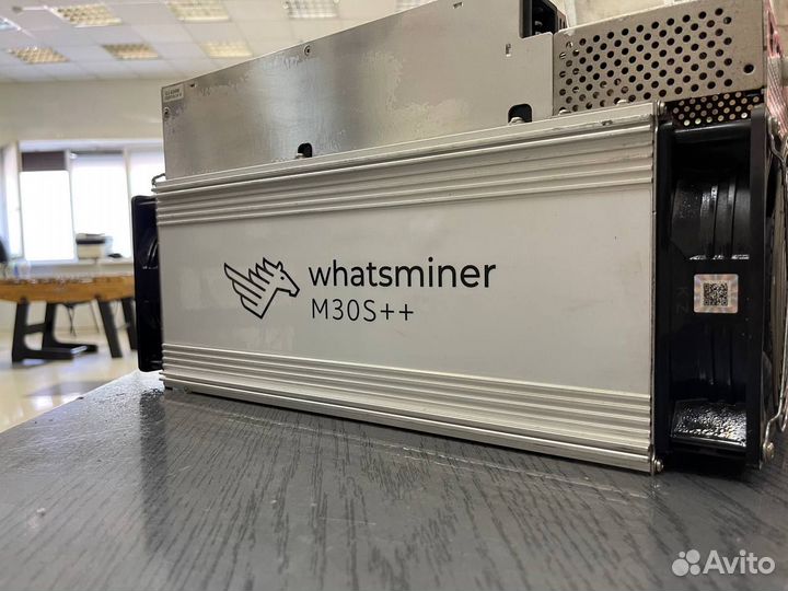 Асик Whatsminer m30s++ 106th(хорошее состояние)