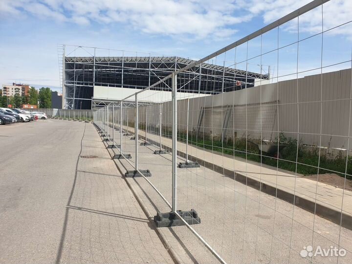 Аренда временных ограждений