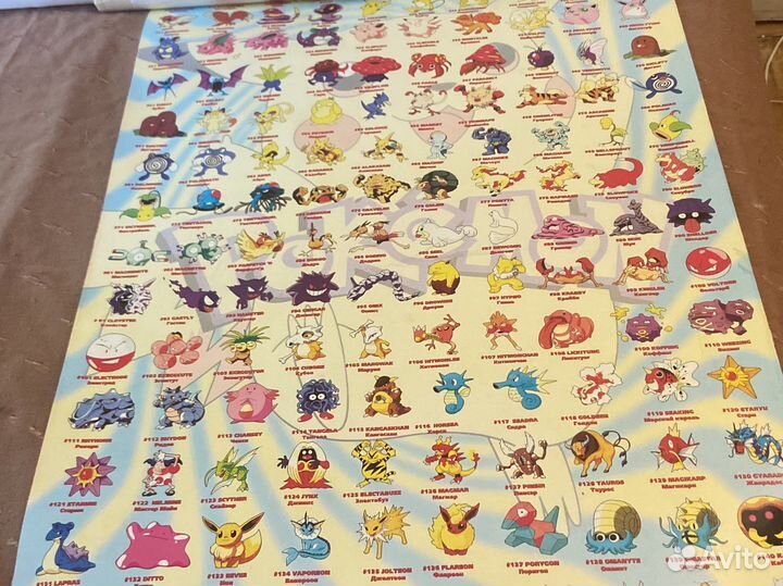Плакат покемоны