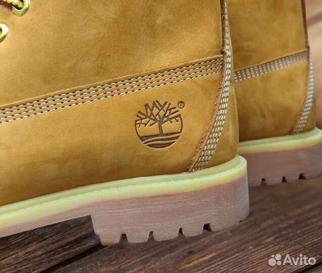 Ботинки Timberland натуральный нубук