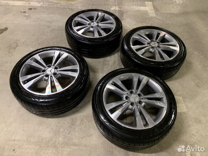 Колеса в сборе 245/45/18 мерседес w212/207/218/204