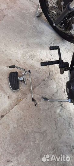 Площадка подножка на круизер