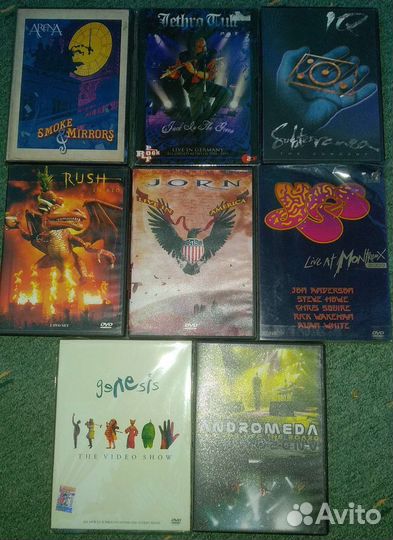 DVD диски концертные