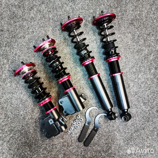 Стойки MDU Super Racing Damper - Nissan Silvia S14