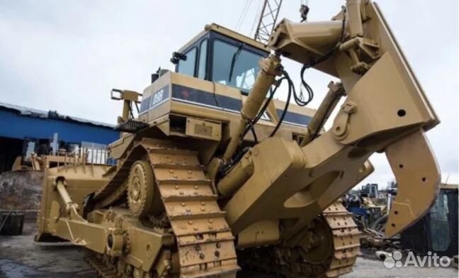 Разбор бульдозера caterpillar D9R