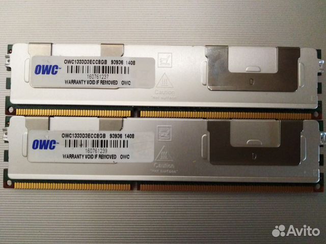 Оперативная память DDR3 16GB(8х2) ECC для MacPro