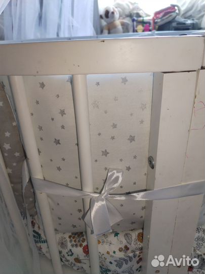 Бортики в кроватку новые