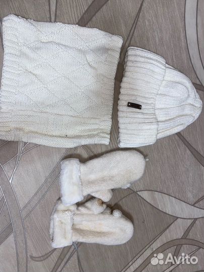 Комплект шапка, шарф