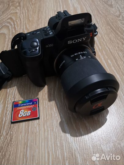 Зеркальный фотоаппарат Sony Alpha dslr-A350 Япония