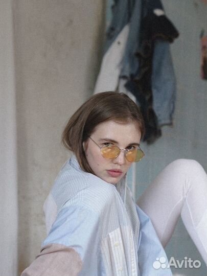 Очки mango. Очки с желтыми стеклами