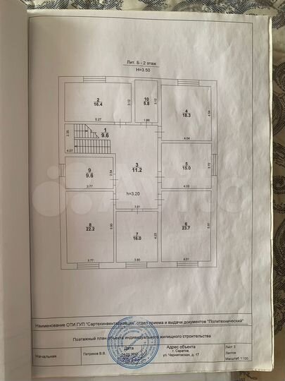 Коттедж 460 м² на участке 5,8 сот.