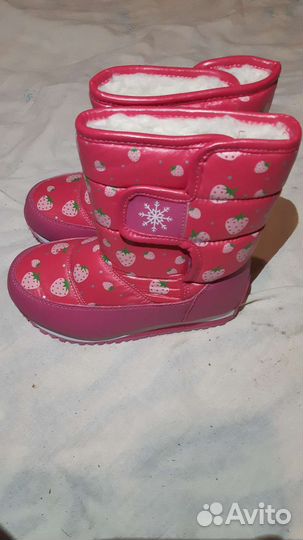 Сапоги для девочки 27 размер