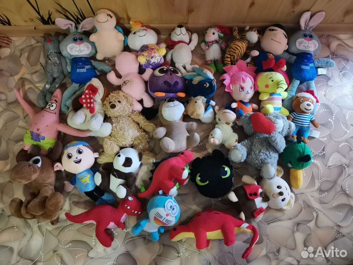 Мягкие игрушки пакетом