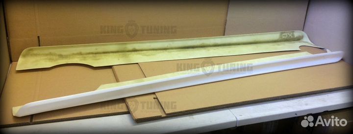 Накладки на пороги Volvo XC90