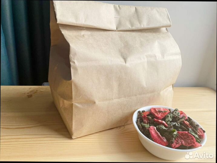 Иван-чай 1кг с клубникой и мятой 2023, польза