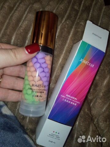 Jomtam Трехцветная выравнивающая основа под макияж