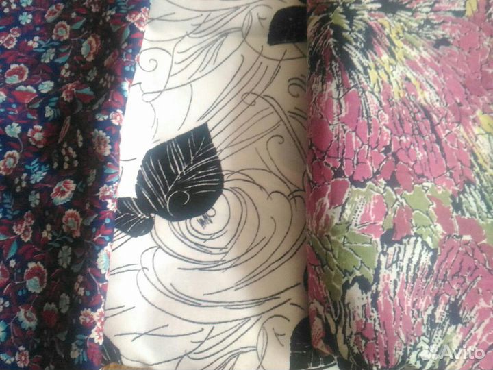 Ткани х/б,шелк,марля20м