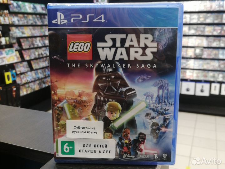 Lego Звездные Войны: Скайуокер. Сага PS4