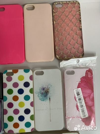 18 чехлов на айфон 5, 5s,se, цена за все