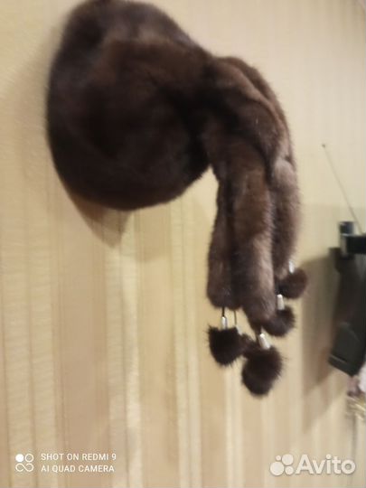 Шапка норковая женская 58 60