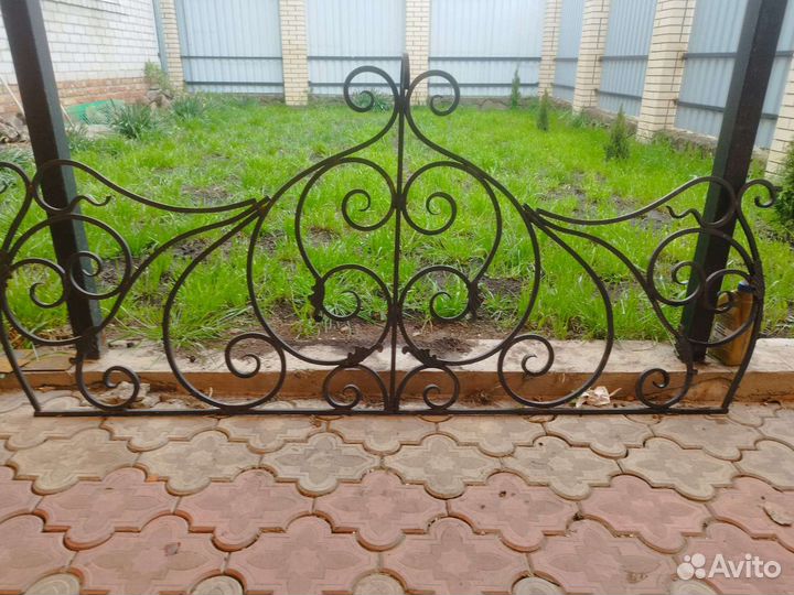 Кованый забор