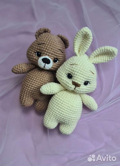 Вязанные игрушки ручной работы
