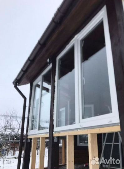 Пластиковые окна с утеплением brusbox