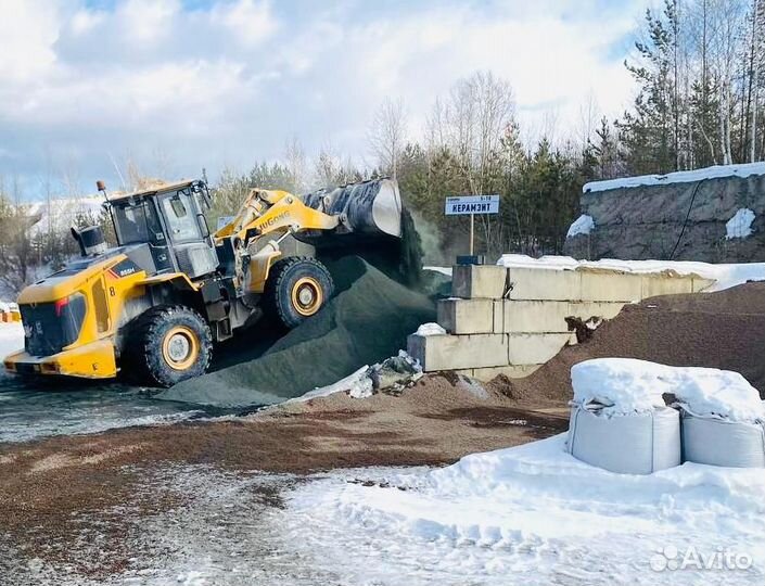 Керамзит в биг бегах и насыпью