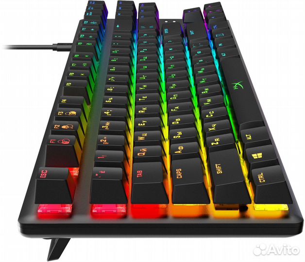 Клавиатура HyperX Alloy Origins Core механическая черный USB for gamer LED (4P5P3AA#ABA)