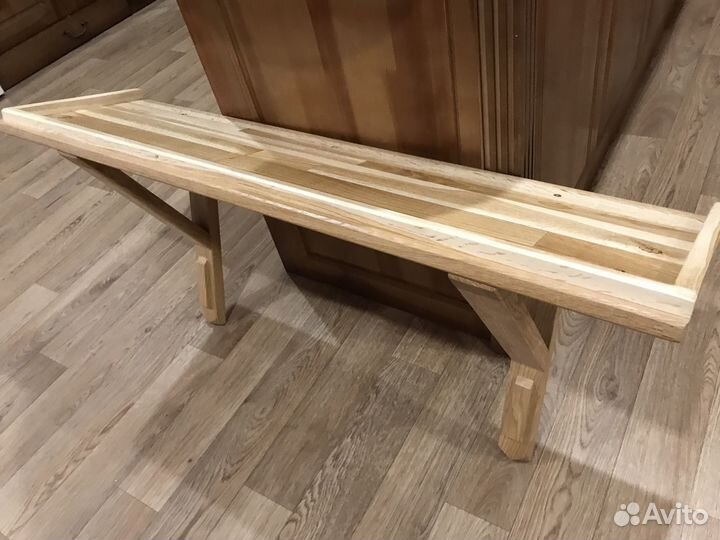 Полка настенная (массив дуба)