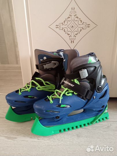 Коньки детские раздвижные