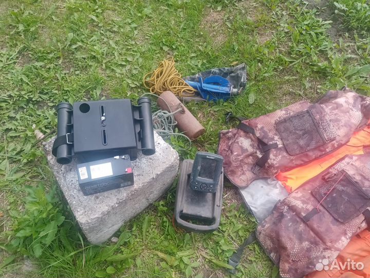 Надувная лодка пвх Адмирал 360 с мотором 18 сил