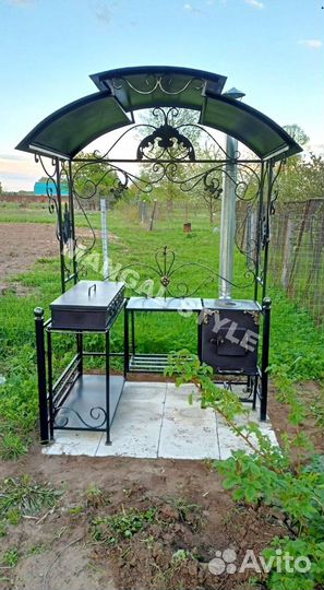 Мангал лофт