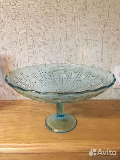 Ваза д/фруктов,штофы,графины СССР Чехия