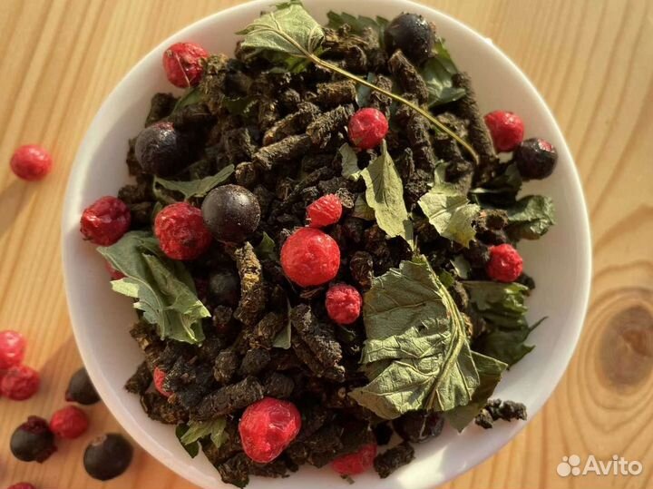 Иван чай и смородина 500 грамм, ягоды, насыщенный