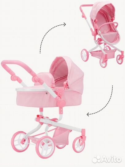 Коляска для кукол новая