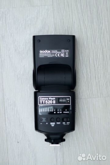 Вспышка godox tt520ii(новая)