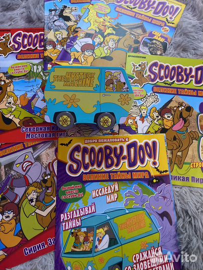 Детские журналы scooby-doo