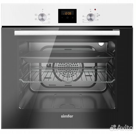 Электрический духовой шкаф Simfer B6EW56014 белый