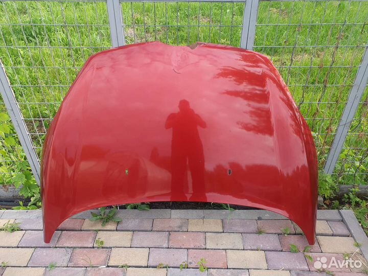 Капот ford fiesta 2008