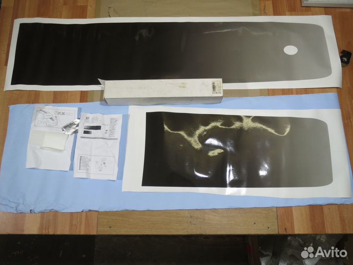 Наклейки спортивные на крышу И капот seat leon