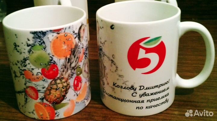 Фото печать на кружках